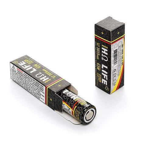 Hohm Tech Life 3015mAh 18650 Battery (2 Pack) - Premium eJuice