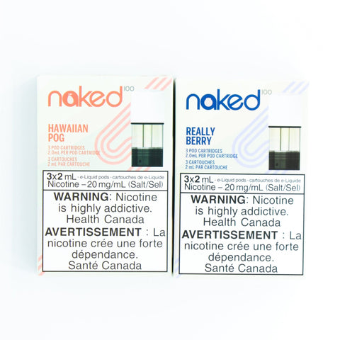 Naked100 Pods (STLTH) - Premium eJuice
