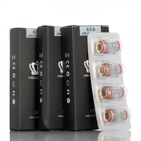 Uwell Crown 5 Replacement Coils (4 Pack) - Premium eJuice