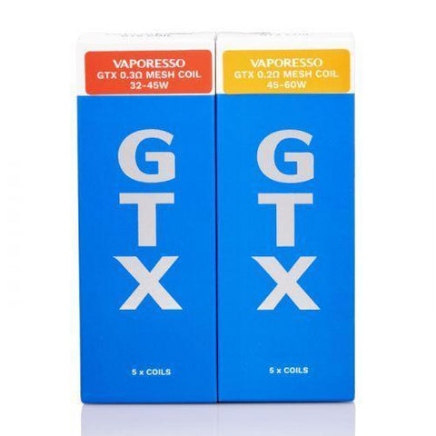 Vaporesso GTX Replacement Coils (5 Pack) - Premium eJuice