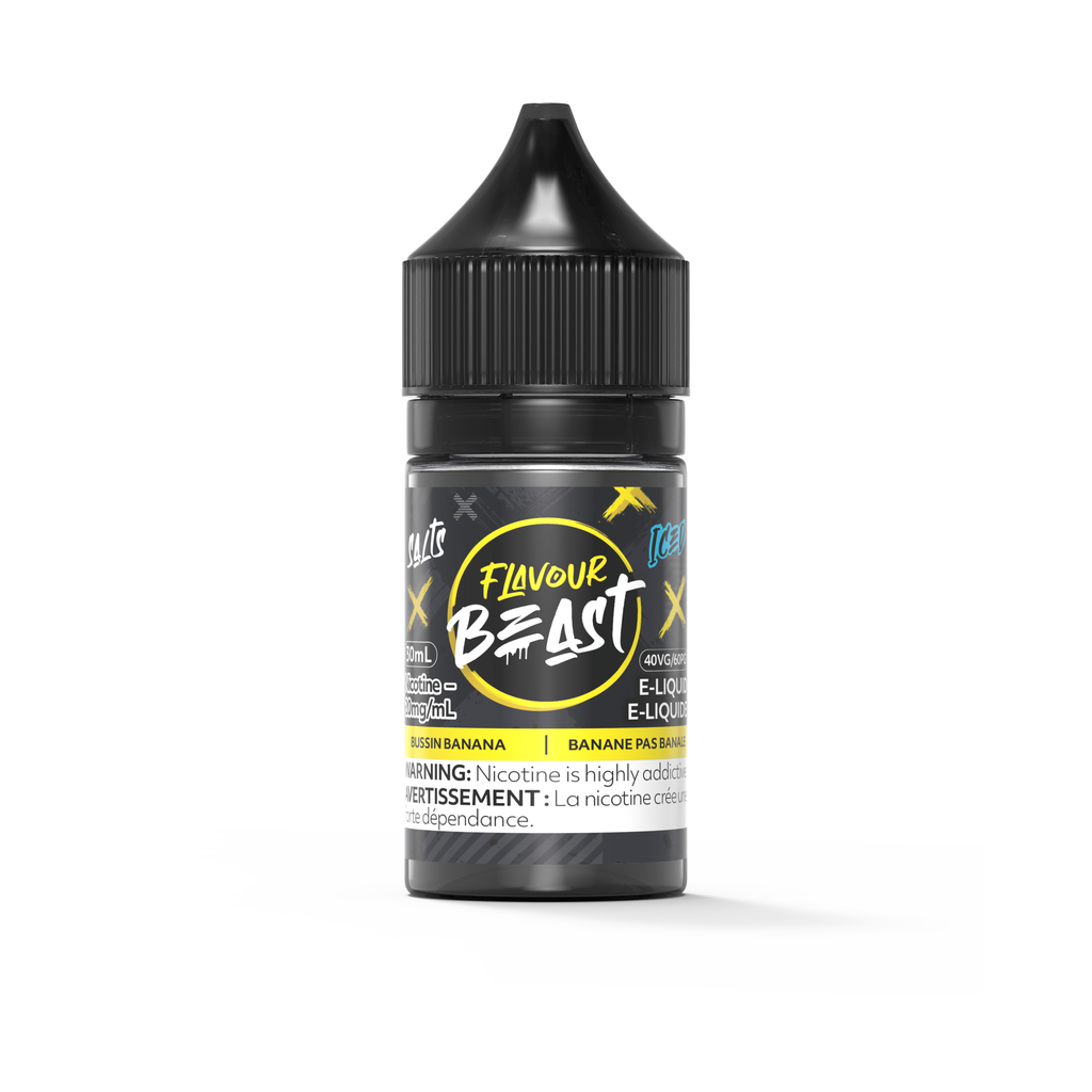 Bussin Banana Iced (Flavour Beast) eJuice