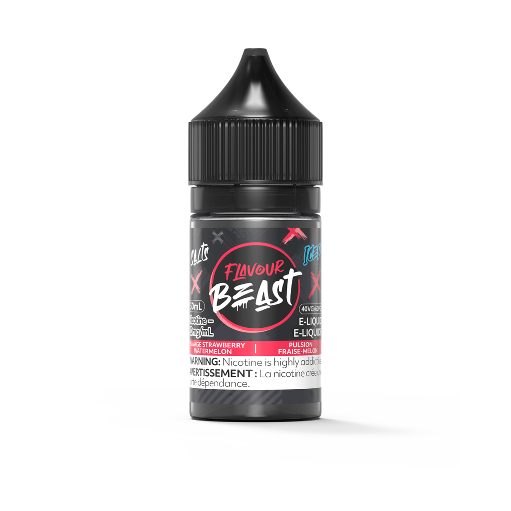 Savage Strawberry Watermelon Iced (Flavour Beast) eJuice