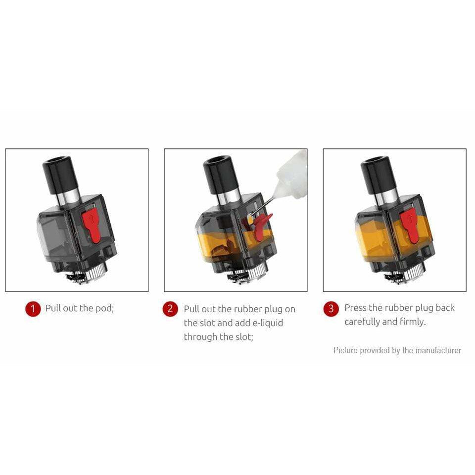 SMOK Fetch Pro Replacement Pods (3 Pack) - Premium eJuice