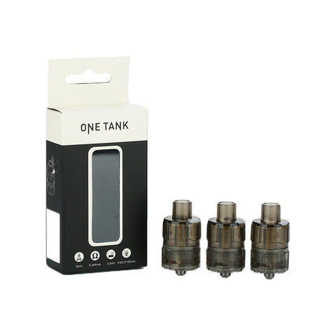 Teslacigs ONE Disposable Sub-Ohm Tank (3 Pack) (Teslacigs)