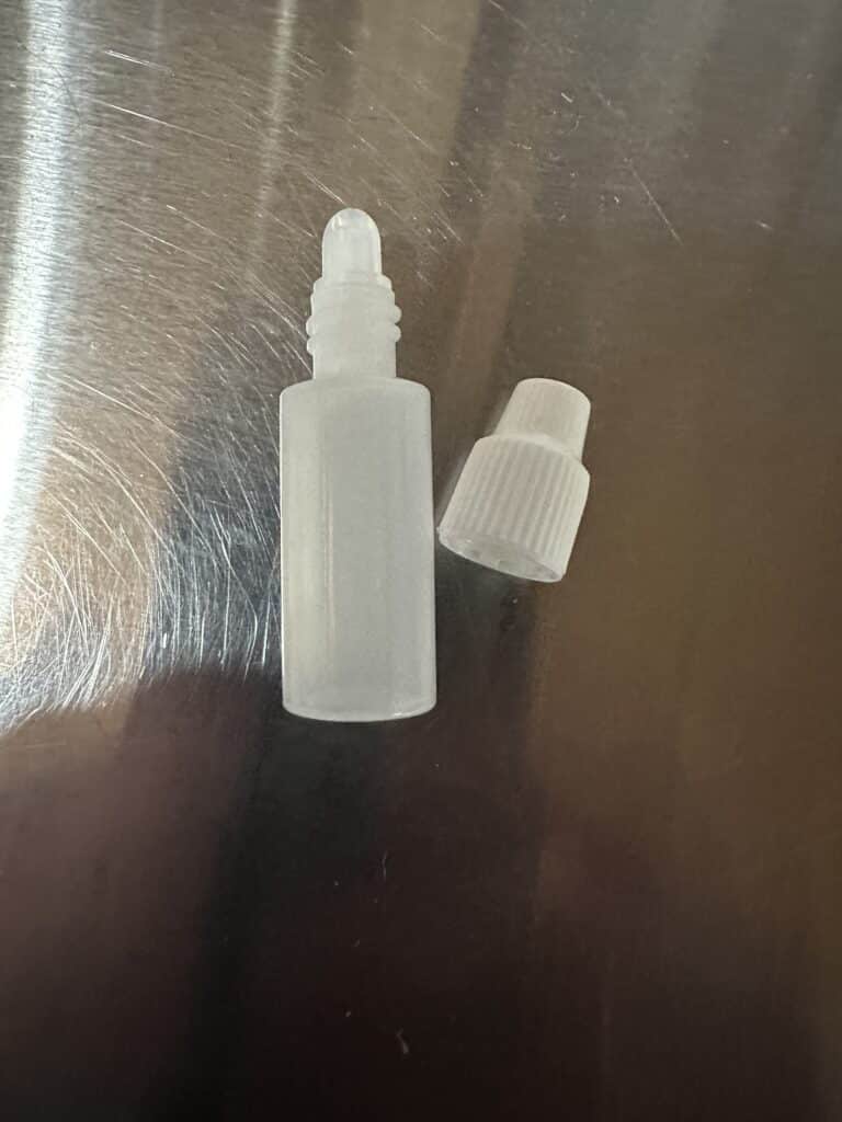 empty ejuice sample bottle (3ml)