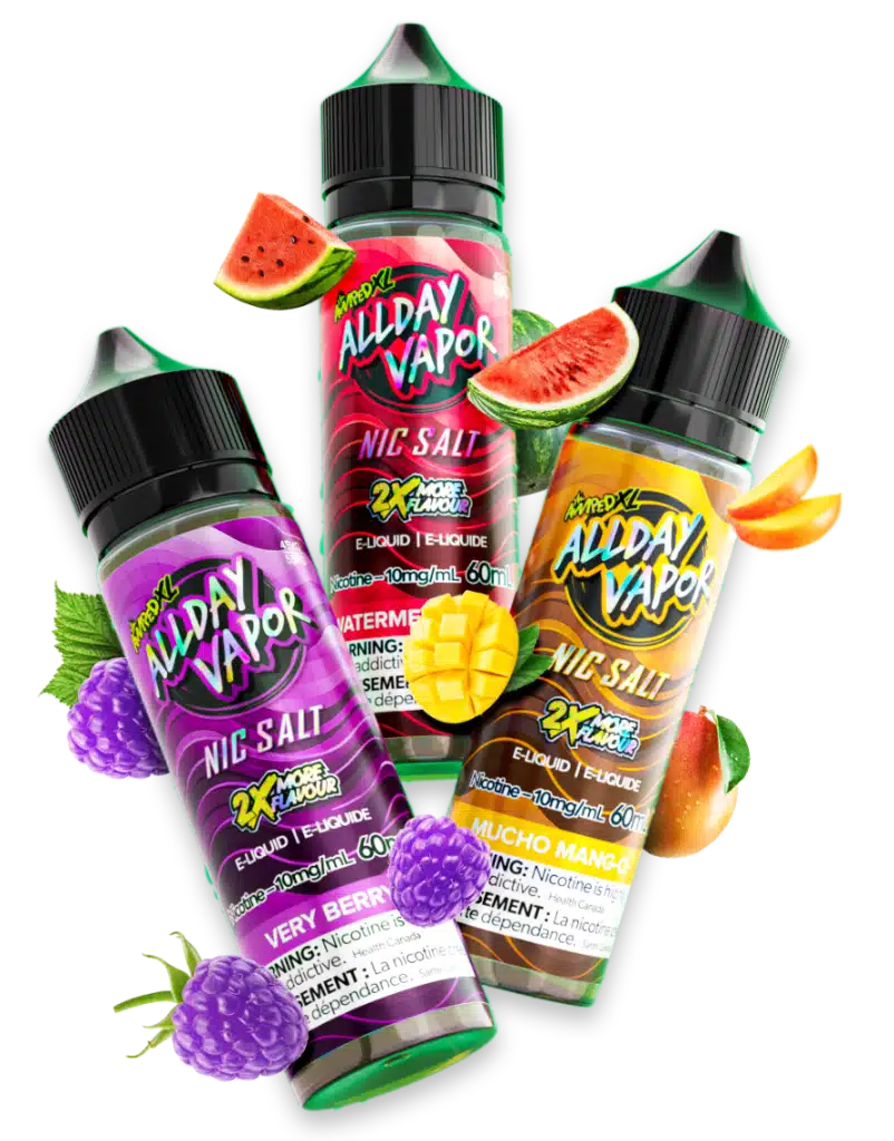 All day vapor salt nic