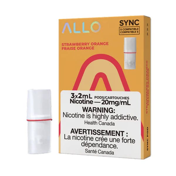 Allo Sync Pods (STLTH) Strawberry Orange