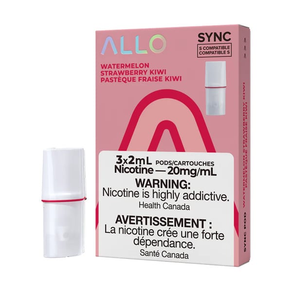 Allo Sync Pods (STLTH) Watermelon Strawberry Kiwi