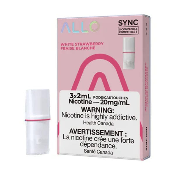 Allo Sync Pods (STLTH) White Strawberry