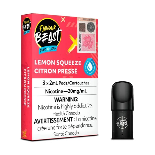 Flavour Beast Pods (STLTH) Lemon Squeeze Iced