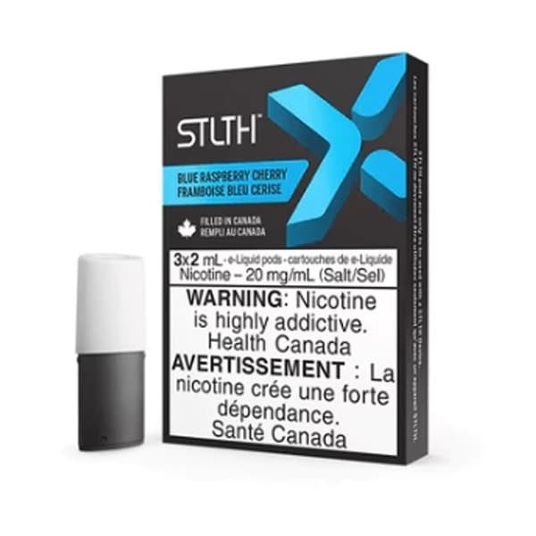 STLTH X Pods (3 Pack) Blue Raspberry Cherry