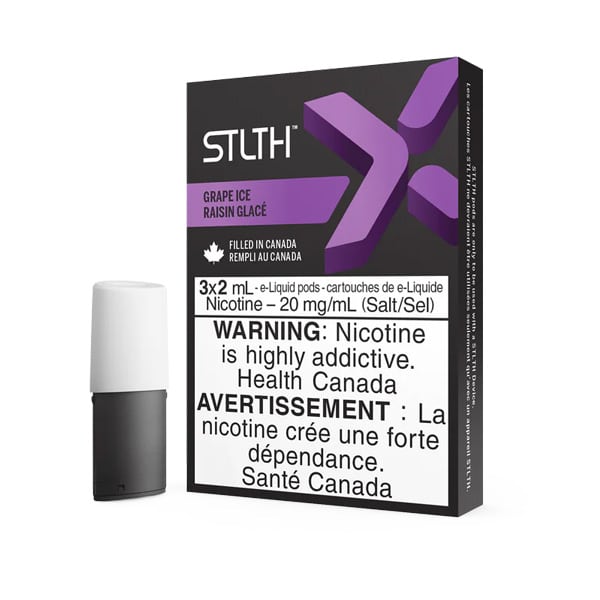 STLTH X Pods (3 Pack) Grape Ice
