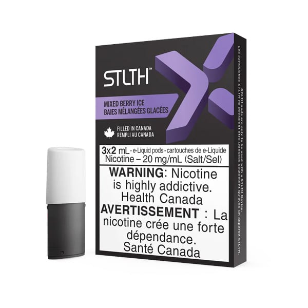 STLTH X Pods (3 Pack) Mixed Berry Ice