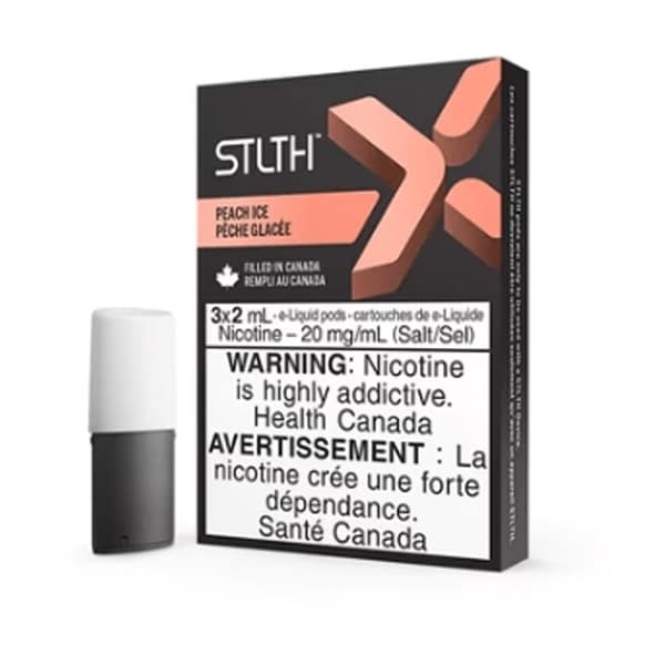 STLTH X Pods (3 Pack) Peach Ice