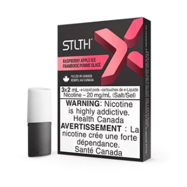 STLTH X Pods (3 Pack) Raspberry Apple Ice