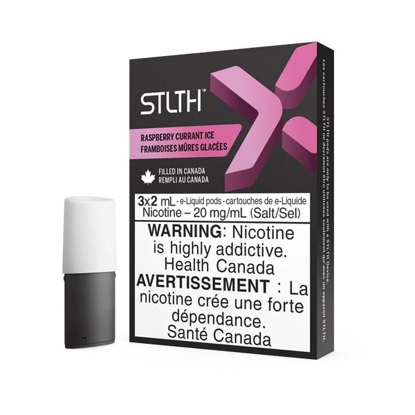 STLTH X Pods (3 Pack) Raspberry Currant Ice