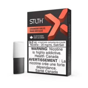 STLTH X Pods (3 Pack) Strawberry Kiwi Ice