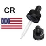 30ml Bottle Dropper Cap (Child Resistant)