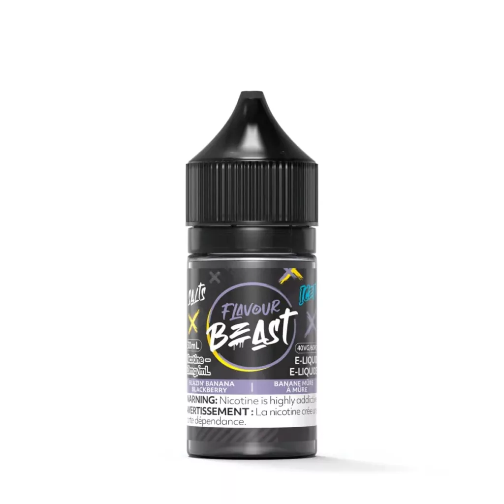 Flavour Beast Blazin' Banana Blackberry Iced
