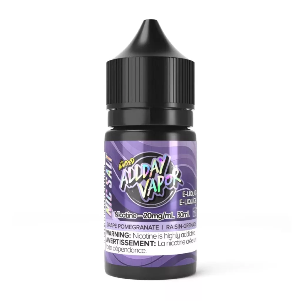 All Day Vapor Grape Pomegranate