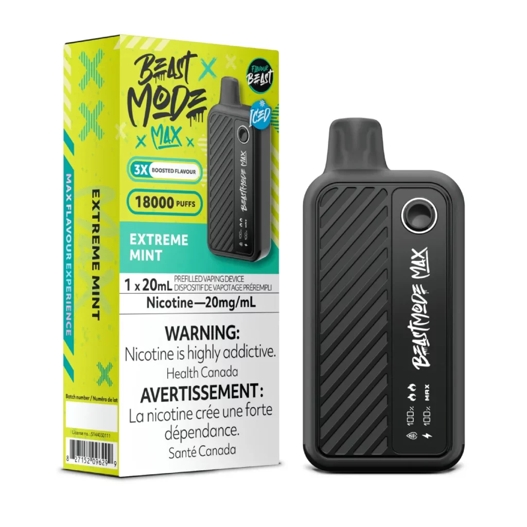 Flavour Beast Mode Max 18K Disposable Vape Extreme Mint Iced