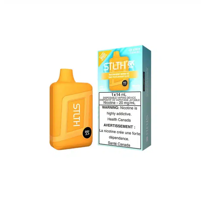 STLTH 8K Pro Disposable Dragon Berry Mango Ice STLTH 8K Pro Disposable Dragon Berry Mango Ice