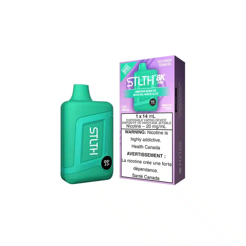 STLTH 8K Pro Disposable Honeydew Mango Ice STLTH 8K Pro Disposable Honeydew Mango Ice