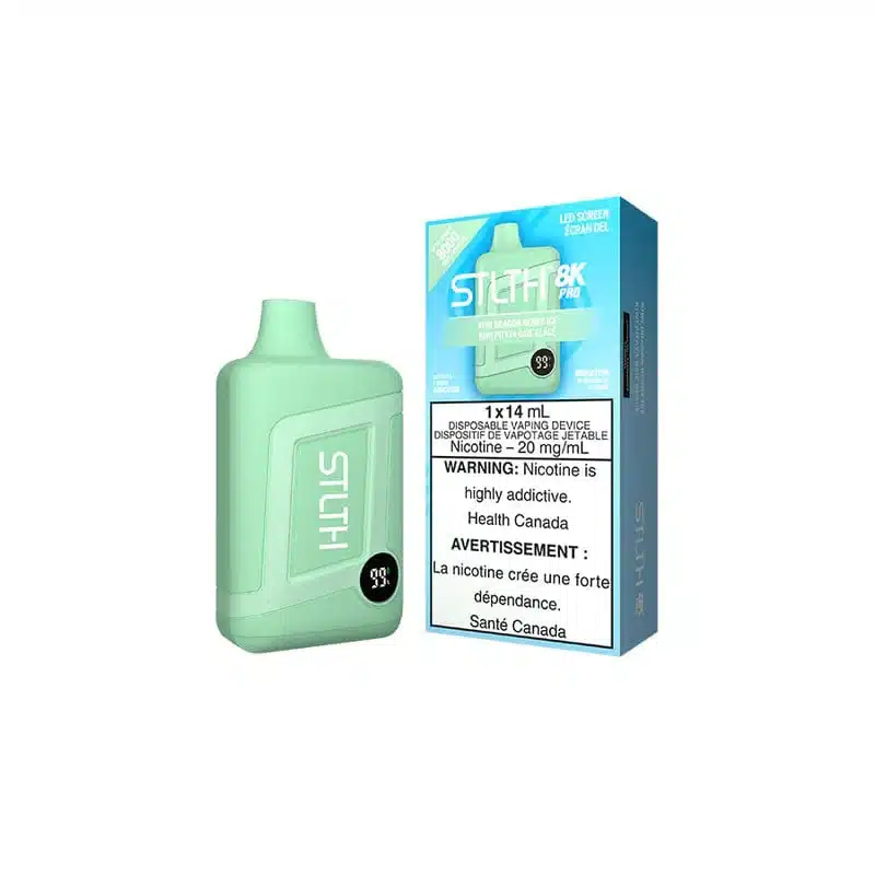 STLTH 8K Pro Disposable Kiwi Dragon Berry Ice STLTH 8K Pro Disposable Kiwi Dragon Berry Ice