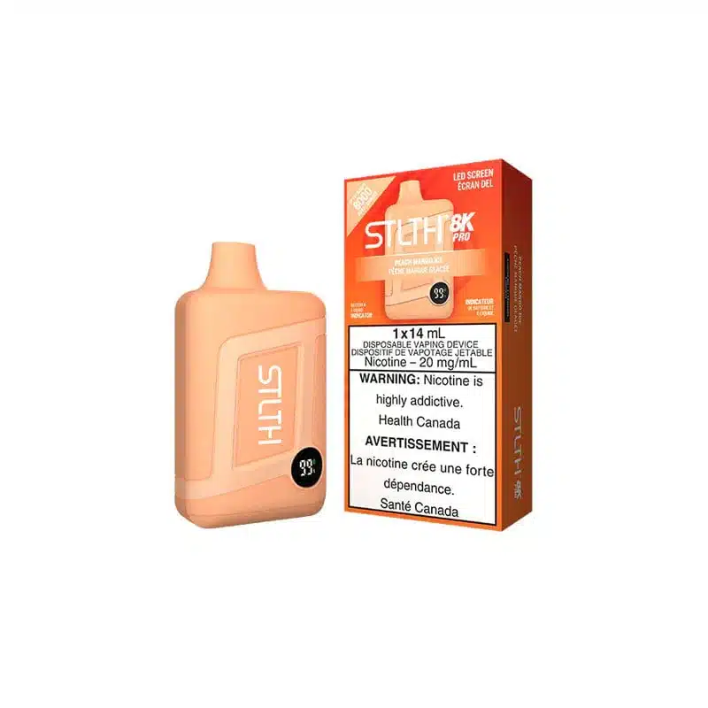 STLTH 8K Pro Disposable Peach Mango Ice
