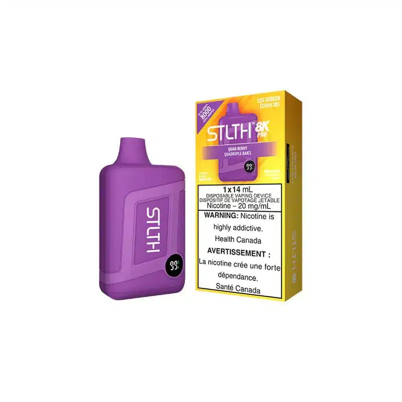 STLTH 8K Pro Disposable Quad Berry