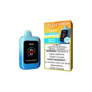 stlth vision disposable blue razz lemon ice