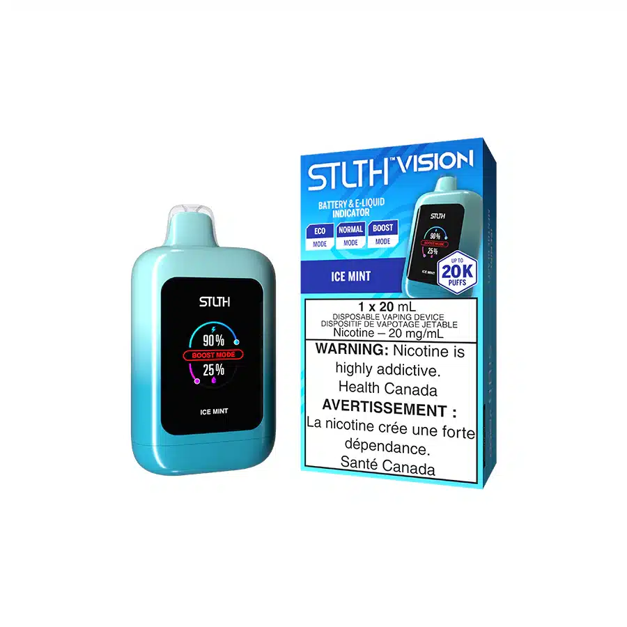 stlth vision disposable ice mint