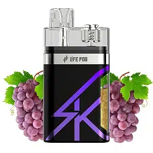 life pod sk disposable grape frost