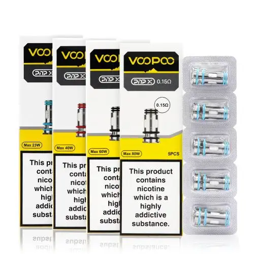 voopoo pnp x replacement coils 5 pack