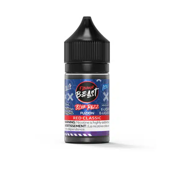 flavour beast blue razz fuzion red classic (iced)