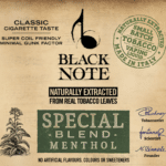 black note special blend menthol