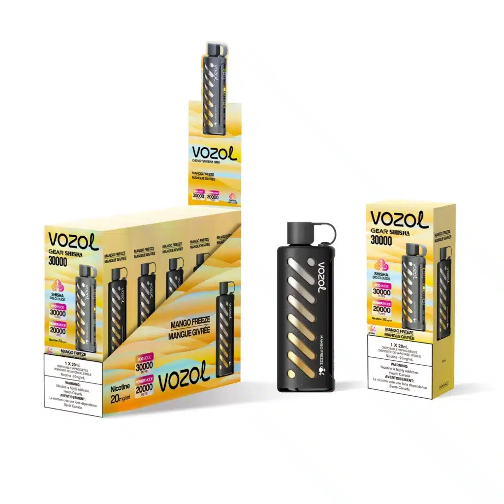 vozol gear shisha mango freeze