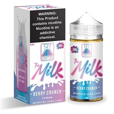monster vape labs he milk berry crunch