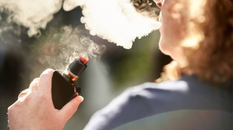 first time vaping
