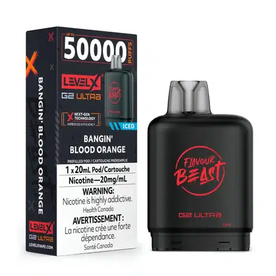 level x flavour beast g2 ultra bangin' blood orange level x flavour beast g2 ultra bangin' blood orange