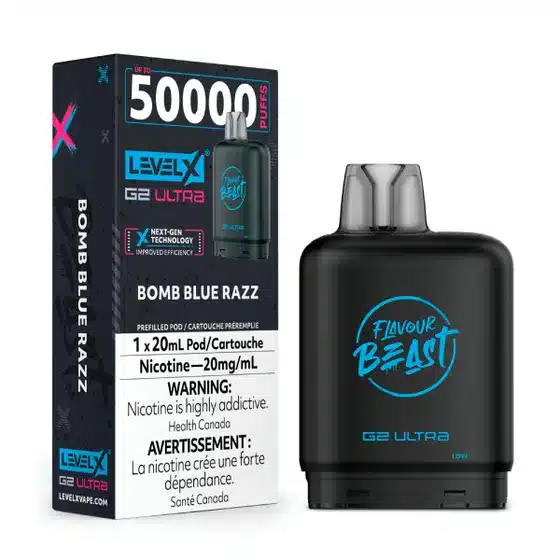level x flavour beast g2 ultra bomb blue razz level x flavour beast g2 ultra bomb blue razz