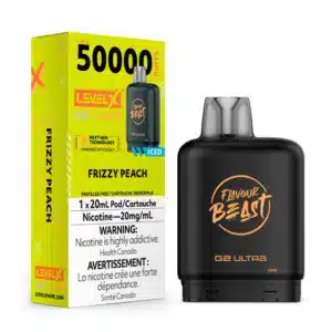 level x flavour beast g2 ultra frizzy peach iced
