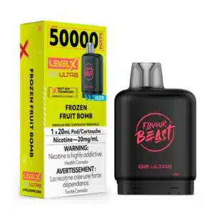level x flavour beast g2 ultra frozen fruit bomb iced