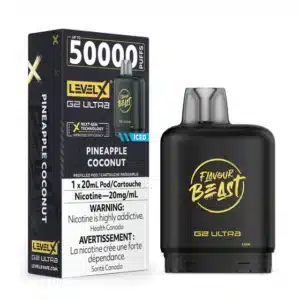 level x flavour beast g2 ultra pineapple coconut iced