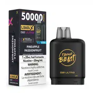 level x flavour beast g2 ultra pineapple passionfruit iced