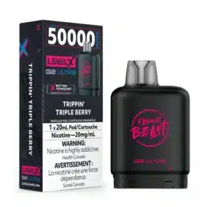 level x flavour beast g2 ultra trippin' triple berry