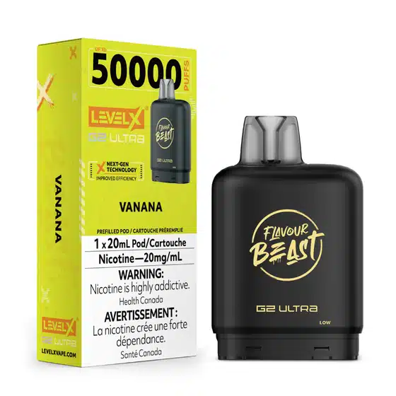 level x flavour beast g2 ultra vanana