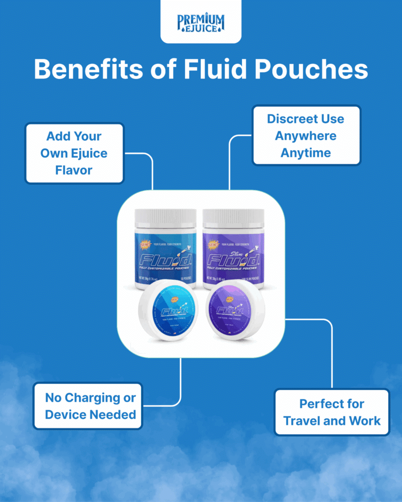 benefits of fluid pouches