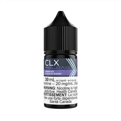dvine clx reload grape ice vape juice