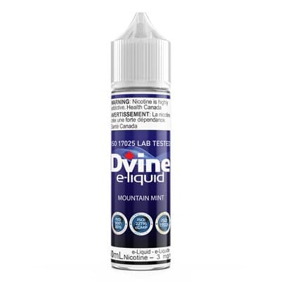 dvine mountain mint vape juice